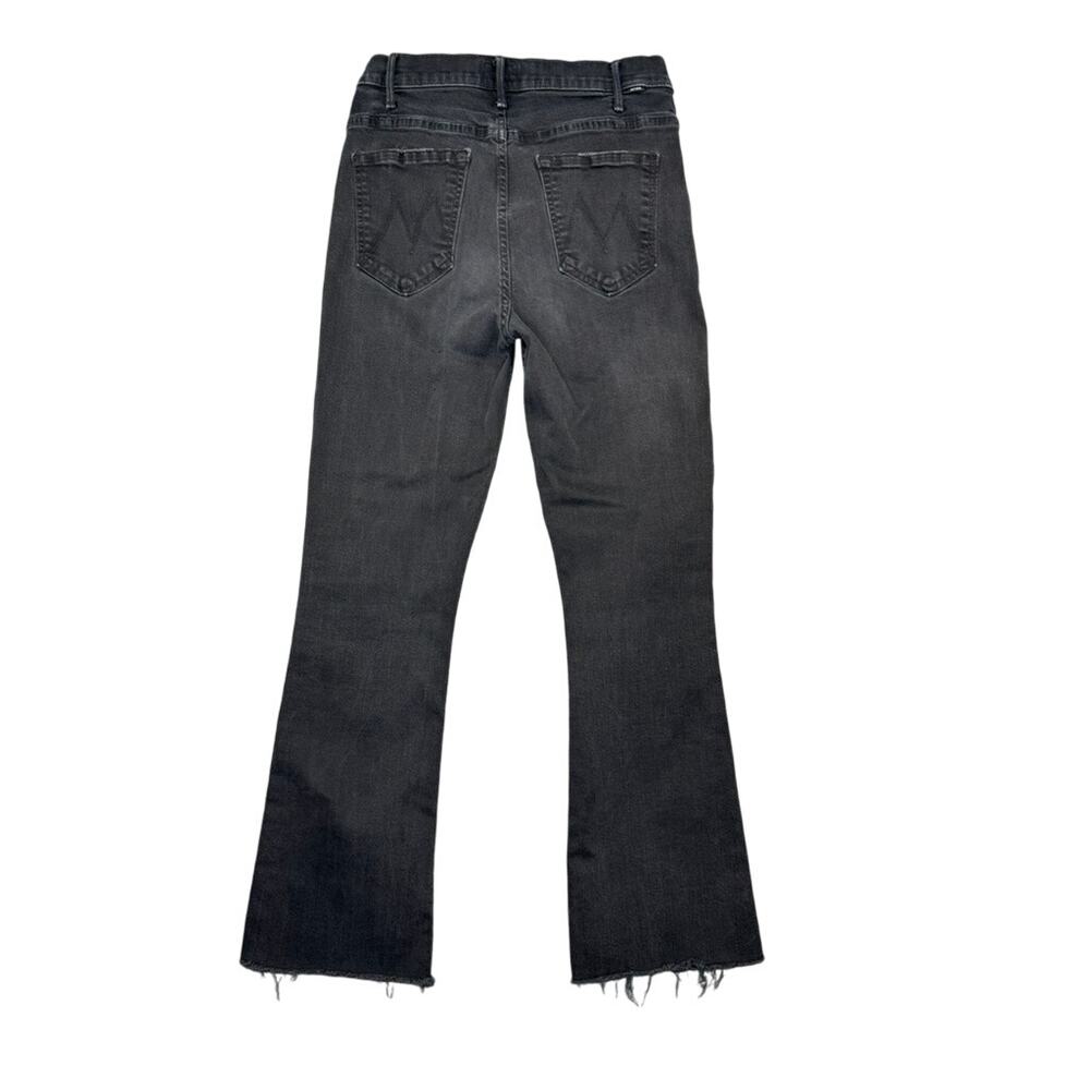 MOTHER Black Ankle Cropped Jeans Modern Style